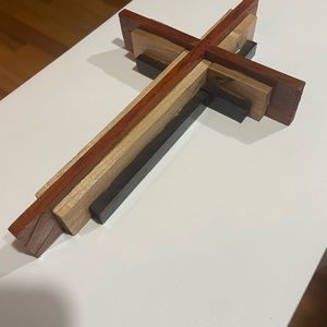 Handmade wooden cross